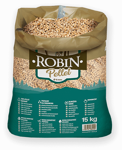 worek pelletu opałowego Robin do kupienia w Siewierzu lub sklepie internetowym